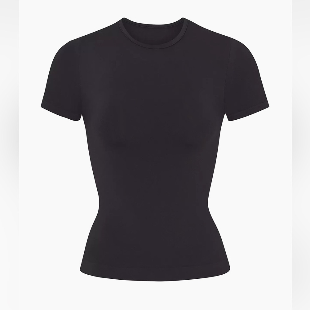 SKIMS skims soft smoothing t-shirt, eclipse